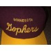 Vtg Minnesota Gophers Ajd 80s Script Snapback Hat Cap Snap Back Exc  eb-49571981